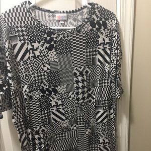 Lularoe Irma geometric design